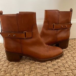 J. Crew Leather Ankle Boots